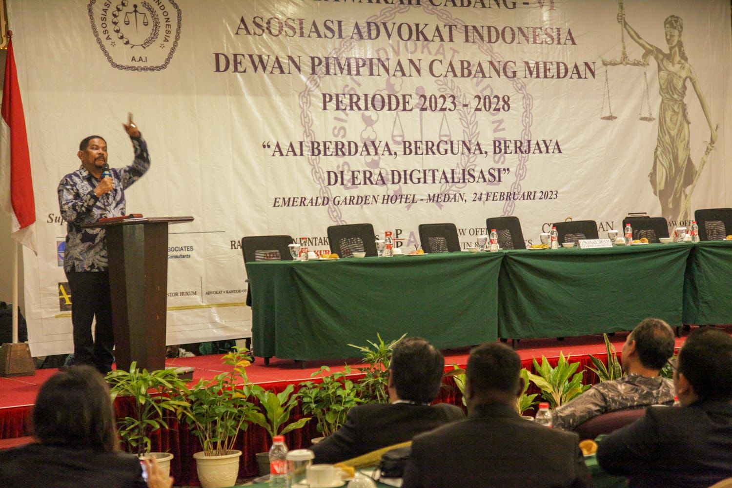 Rahudman Ajak Advokat AAI Kembalikan Kepercayaan Masyarakat
