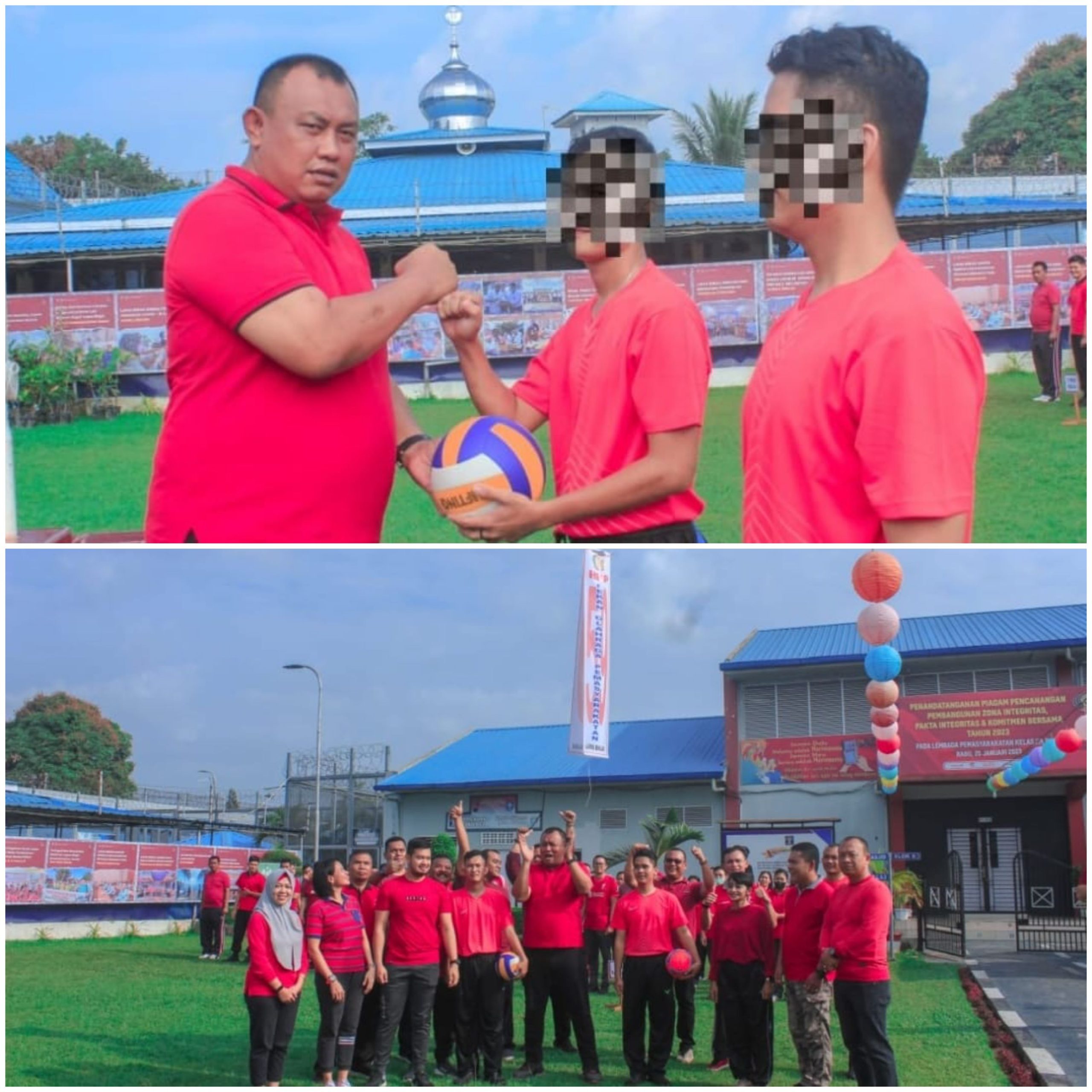 Lapas Binjai Kanwil Kumham Sumut Gelar Upacara Pembukaan Pekan Olah Raga HBP ke 59