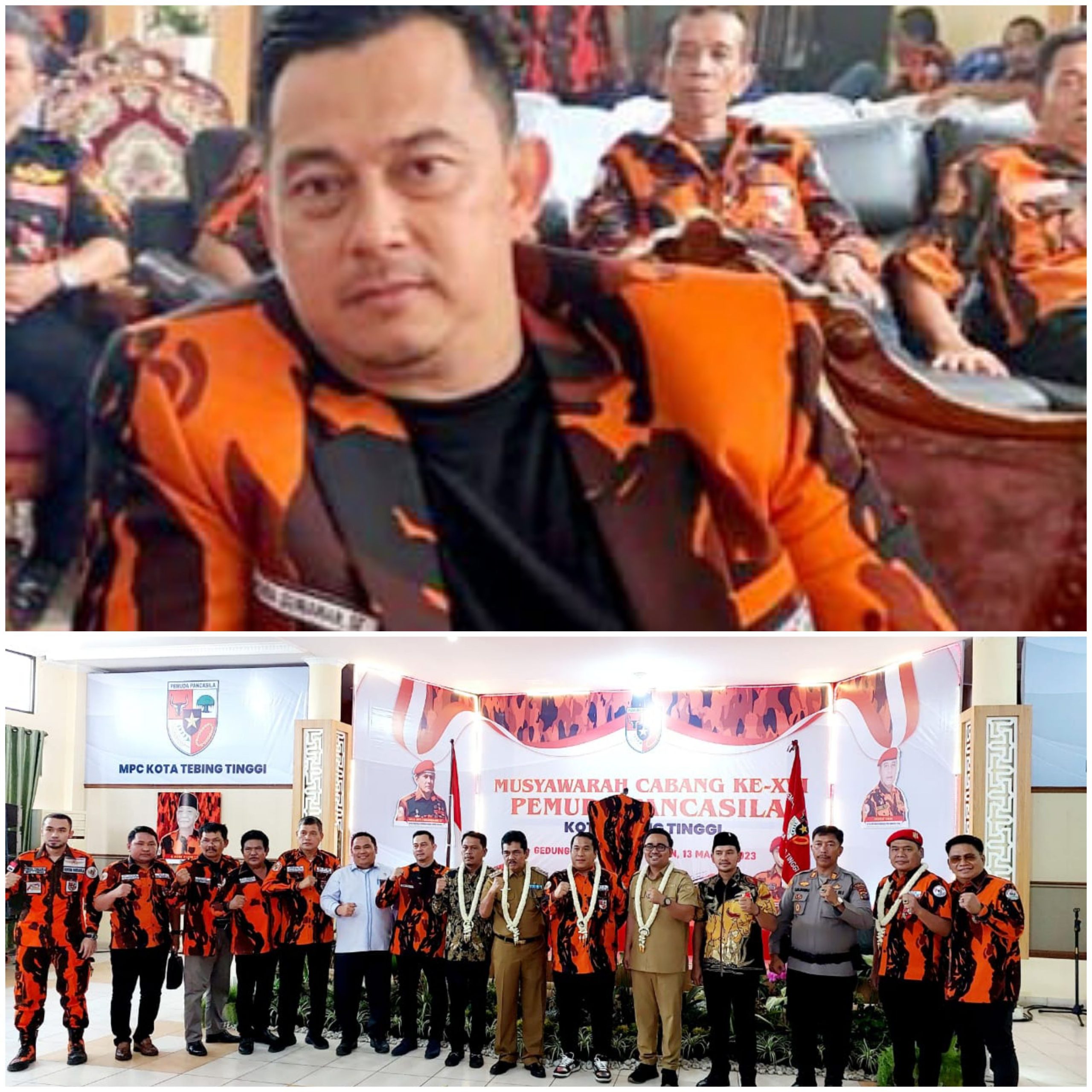 Aklamasi, Ketua PP Tebing Tinggi dipimpin Hendra Gunawan, Ini Pesan Kodrat Shah