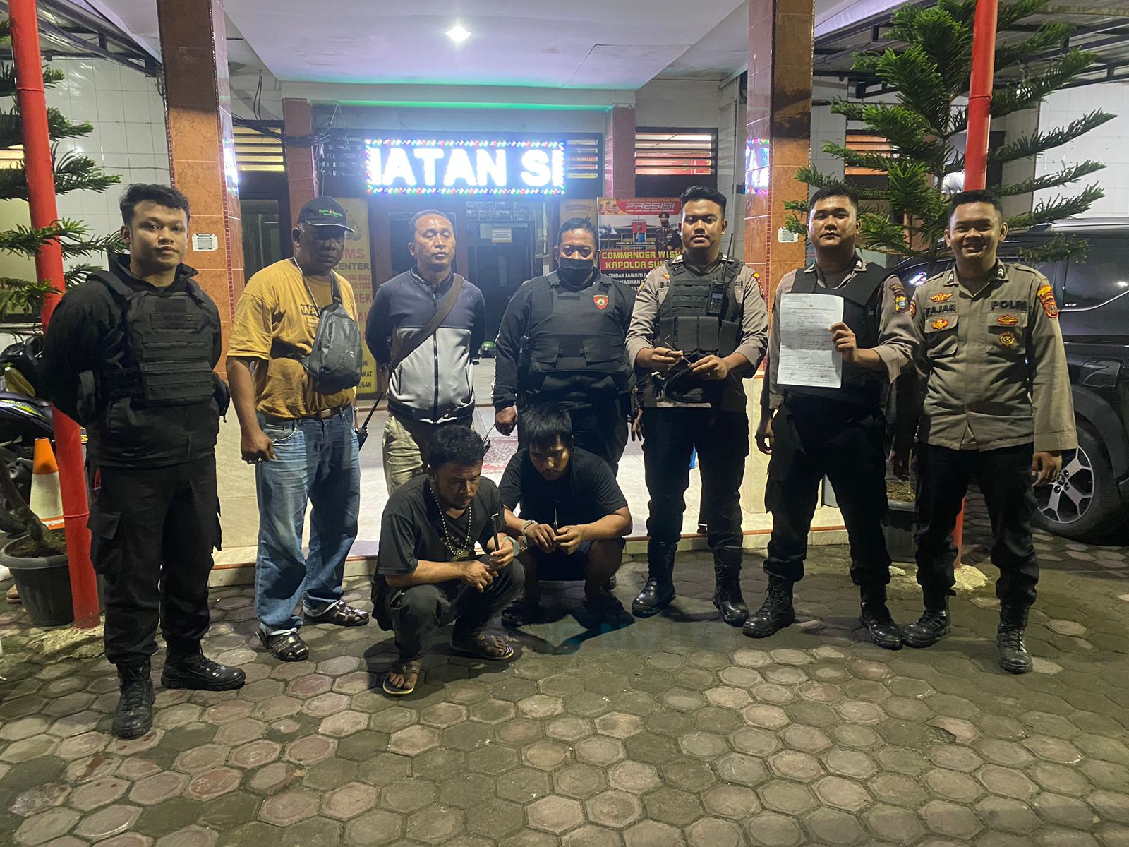 Patroli Presisi Sat Samapta Polrestabes Medan Amankan 2 Pemuda Saat Akan Beraksi 3C