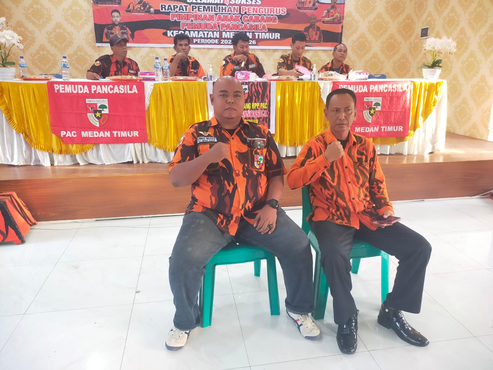 Ahmad  Mahadi Pimpin Ketua PAC Medan Timur Yang Baru, Elbarino Shah : Besarkan Kembali PP Sebagai Basis di Kec Medan Timur