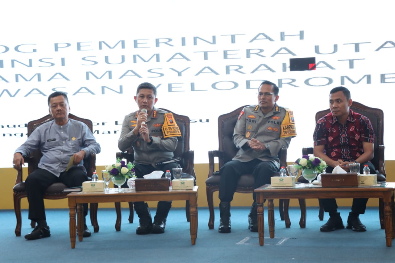 Kawal Penertiban Lahan Veledrom dan Lapangan Tembak, Kapolrestabes Medan : Penertiban Harus Berjalan Kondusif