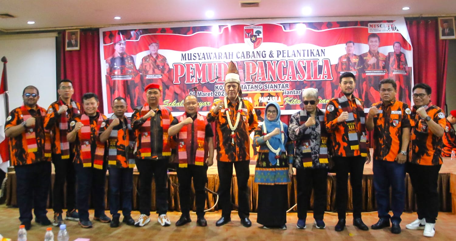 Ronal Kembali Pimpin MPC PP Siantar, Ini Pesan Ketua MPW PP Sumut Kodrat Shah