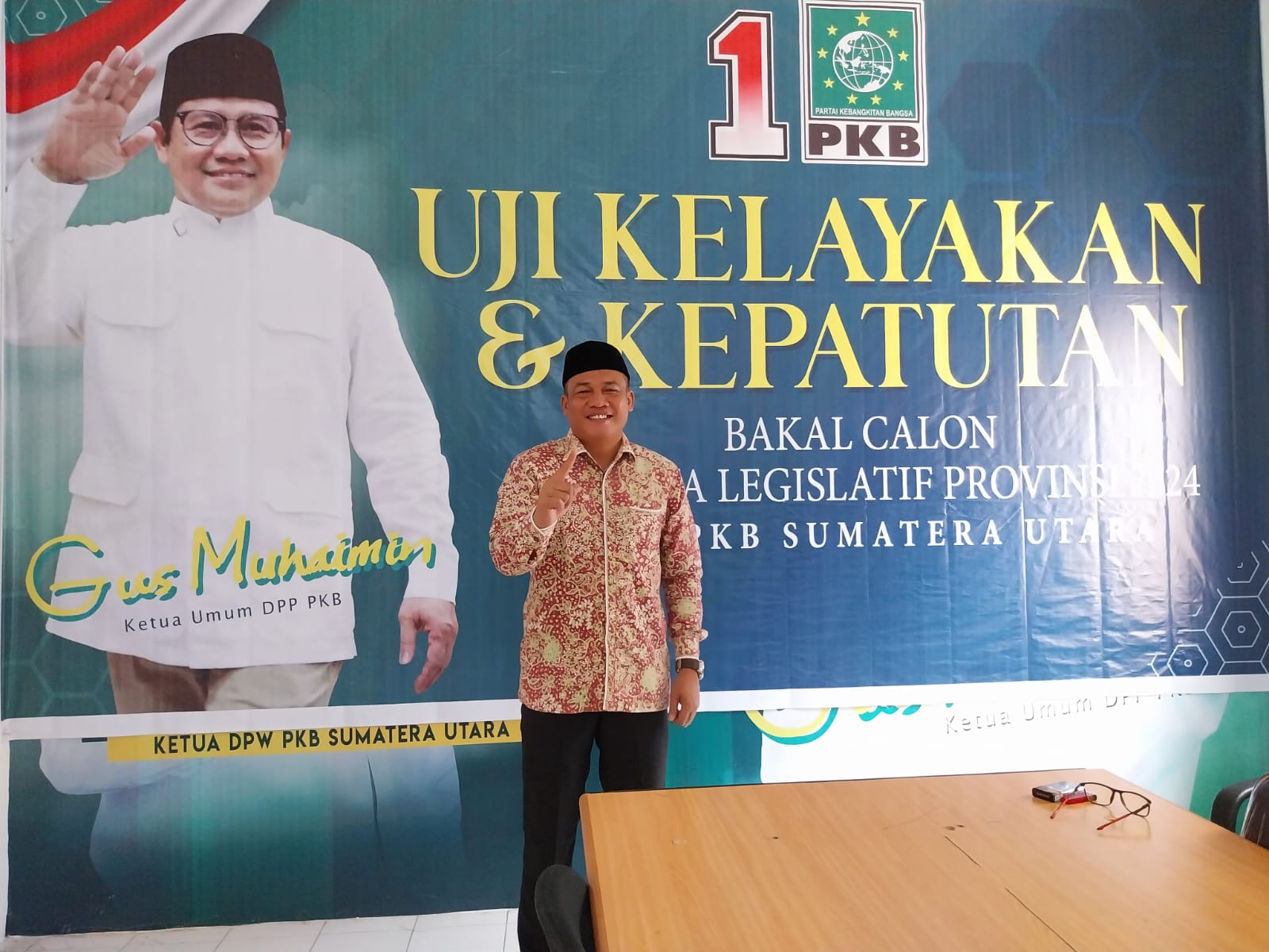 Mohon Doa Restu Masyarakat, H.A Jabidi Mengikuti Uji Kelayakan dan Kepatutan  Celeg PKB Dapil 12 Langkat-Binjai
