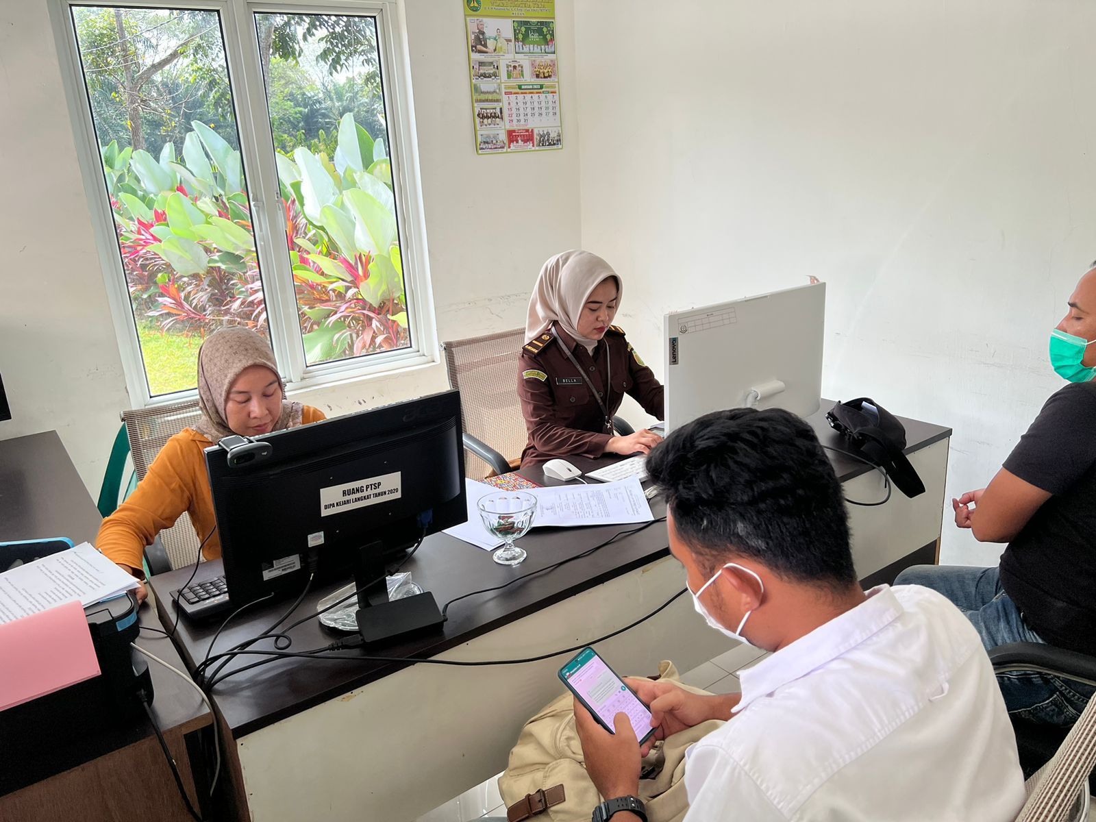 Pelayanan Penerimaan Tamu di Kejari Langkat Sudah Semakin Baik, Mei Abeto Harahap : Mohon Dukungan Masyarakat