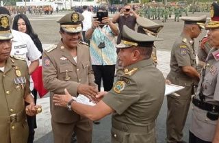 Dapat Nominasi Ke Empat Kategori Memuaskan, Satpol PP Kota P. Sidempuan Dapat Penghargaan Langsung Dari Gubsu Edy Rahmayadi
