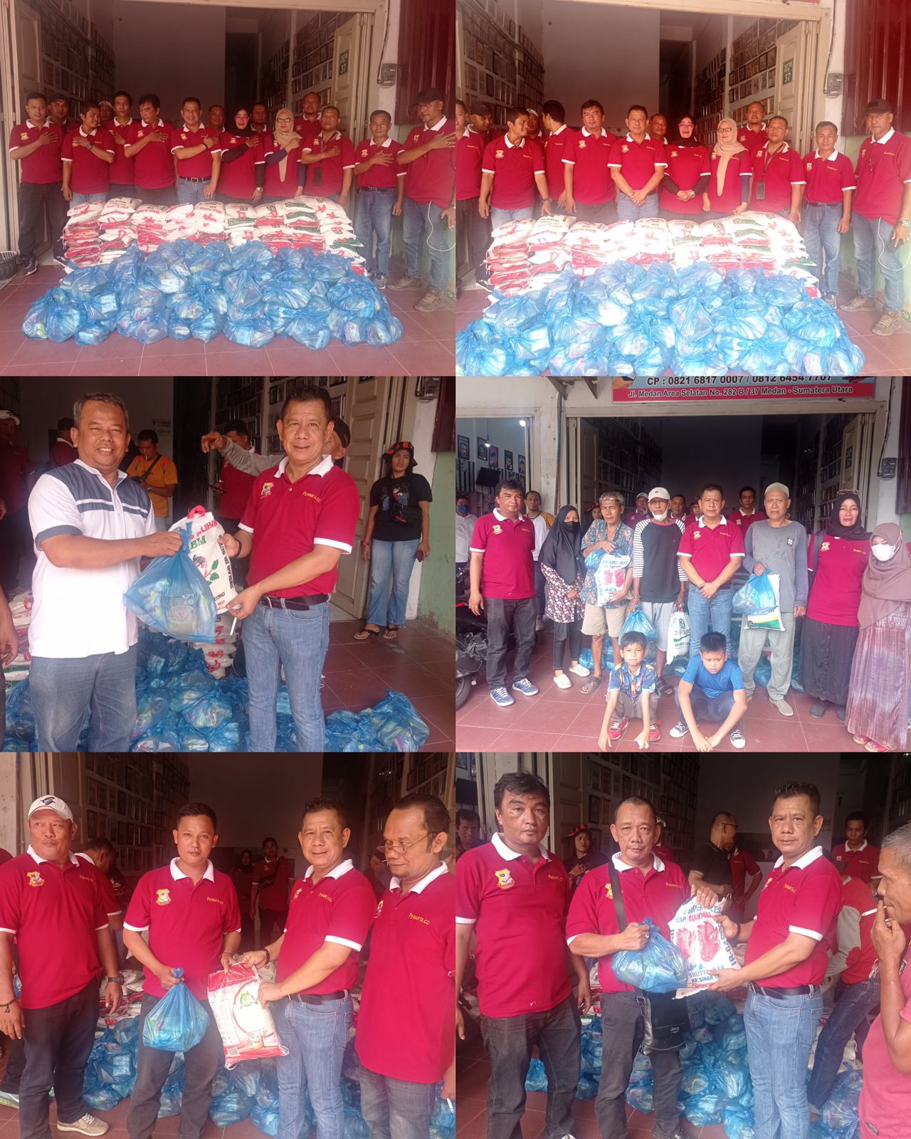 Sambut Ramadan, Ketua Pewarta Berbagi Ratusan Sembako kepada Wartawan dan Kaum Duafa