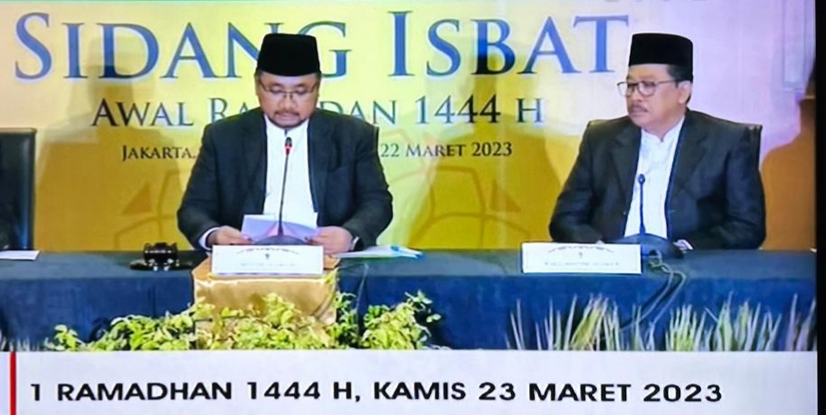 Sah, Pemerintah Tetapkan Awal Bulan Ramadhan 1444 Hijriah Hari Ini