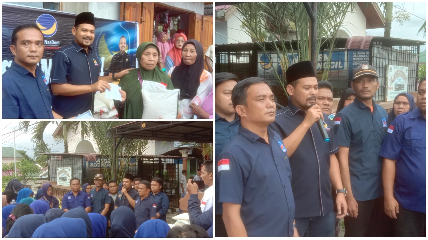 Ramadhan Penuh Berkah, Ketua DPD Nasdem PSP H. Roby Agusman Harahap, SH : 