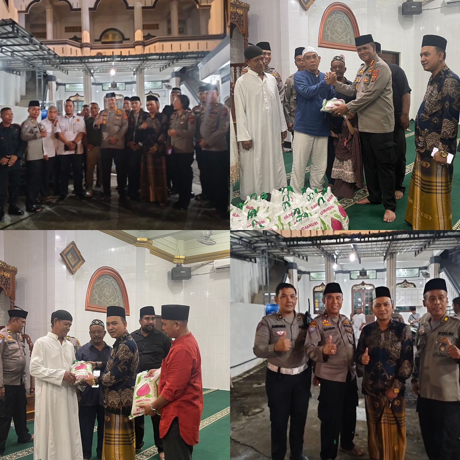 Ar-Raudhah Polda Sumut Safari ke Mesjid Al-Amin Tanjung Rejo, Burhanuddin : Polisi Sahabat Masyarakat