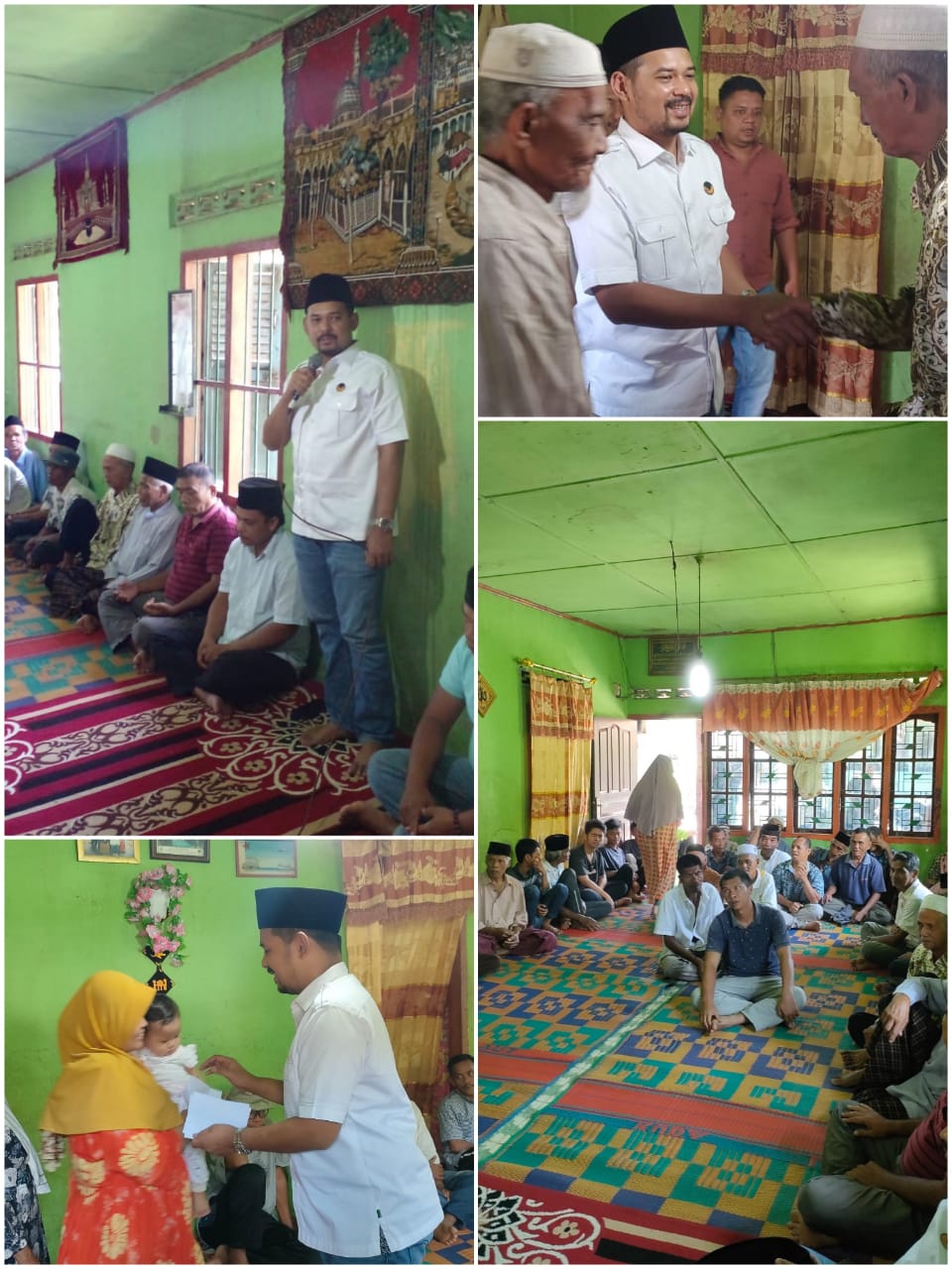 Nasdem Peduli : Hari Ini Ketua DPD Nasdem Kota P. Sidempuan Sambangi Kecamatan Sayur Matinggi Tapsel