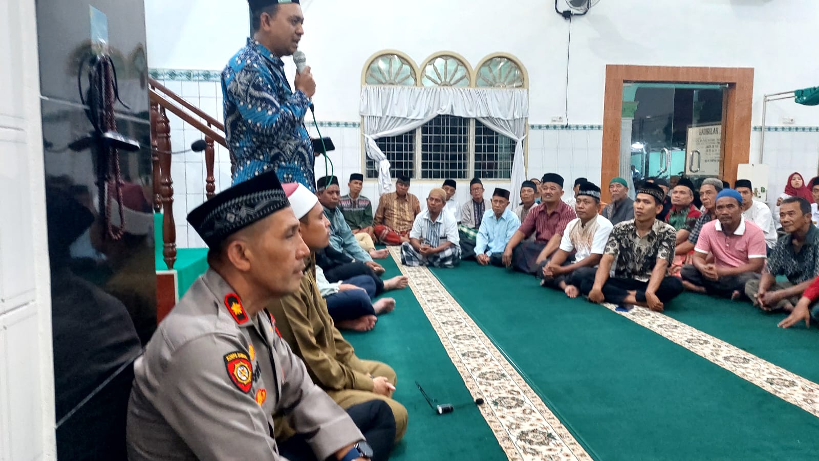 Safari Ramadan di Masjid Silaturahmi, Burhanuddin Ajak Masyarakat Dukung Penuh Kerja Polri