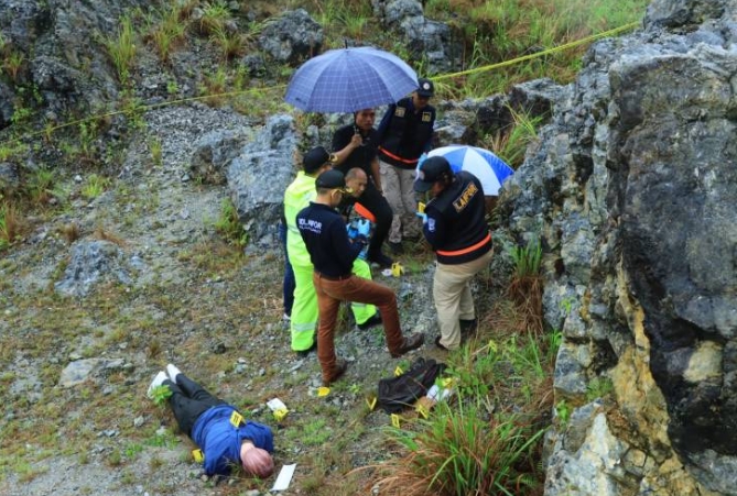 Polda Sumut Cek TKP Dalami Kematian Bripka AS