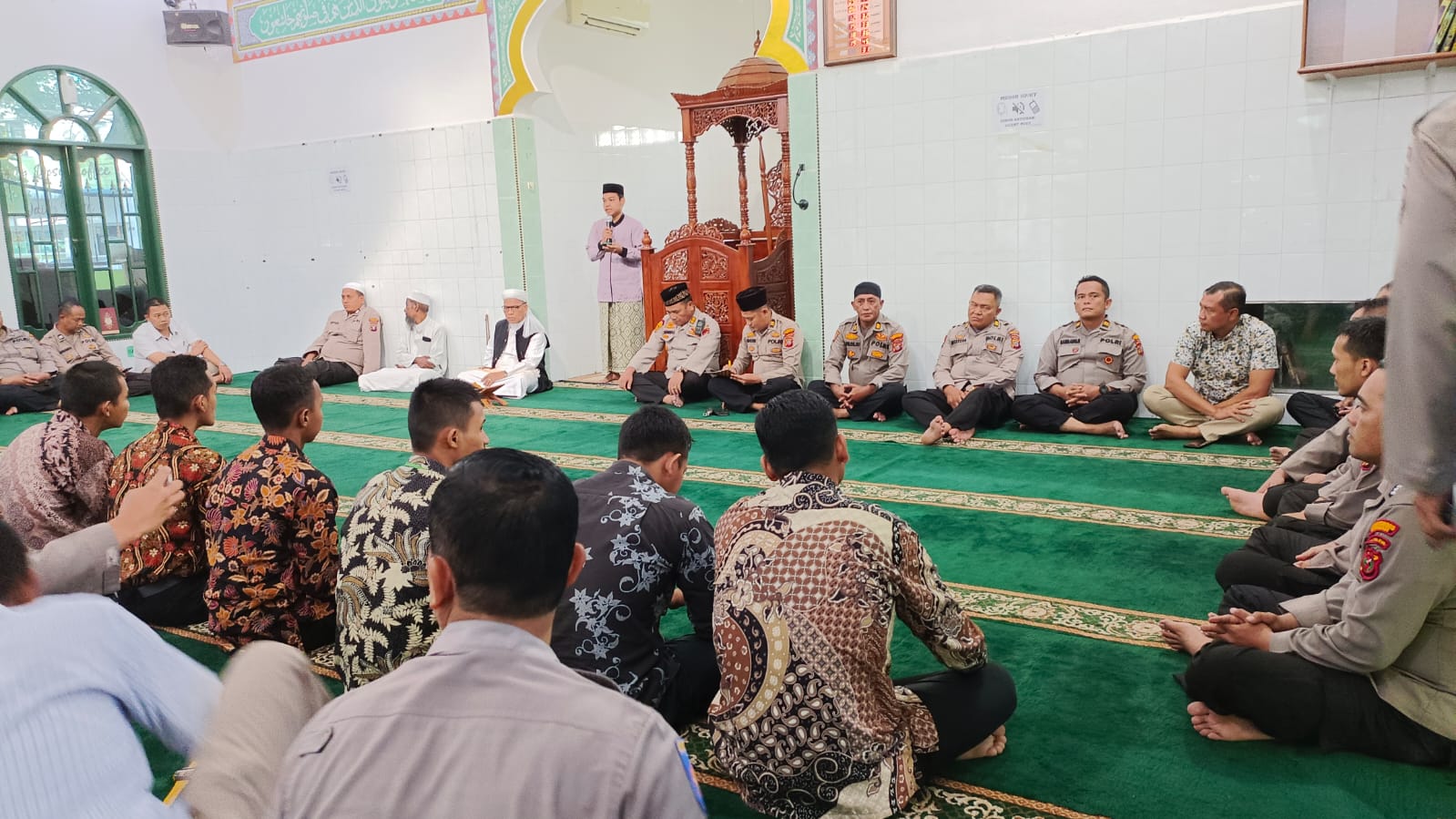 Bintohtal Polrestabes Medan, Kombes Valentino Ajak Personel Tingkatkan Keimanan