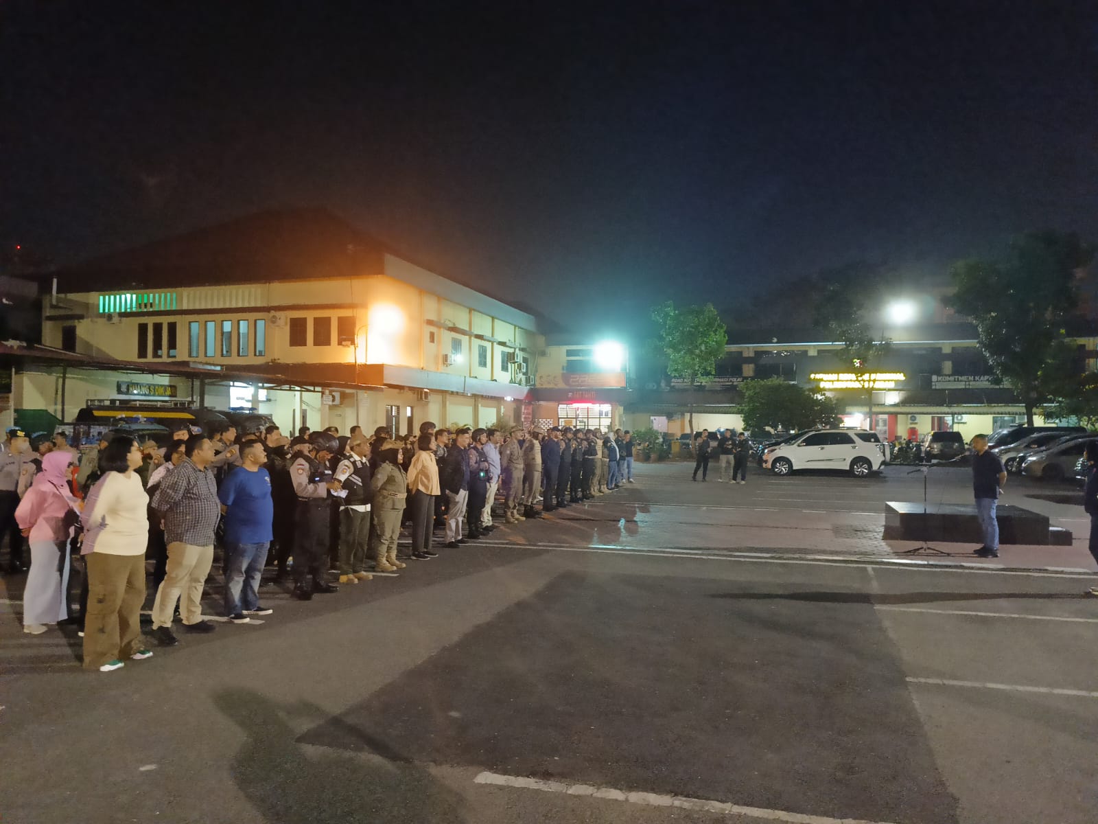 Kasat Reskrim Polrestabes Medan Pimpin Patroli Gabungan Antisipasi Pekat Saat Ramadhan 1444 H 2023