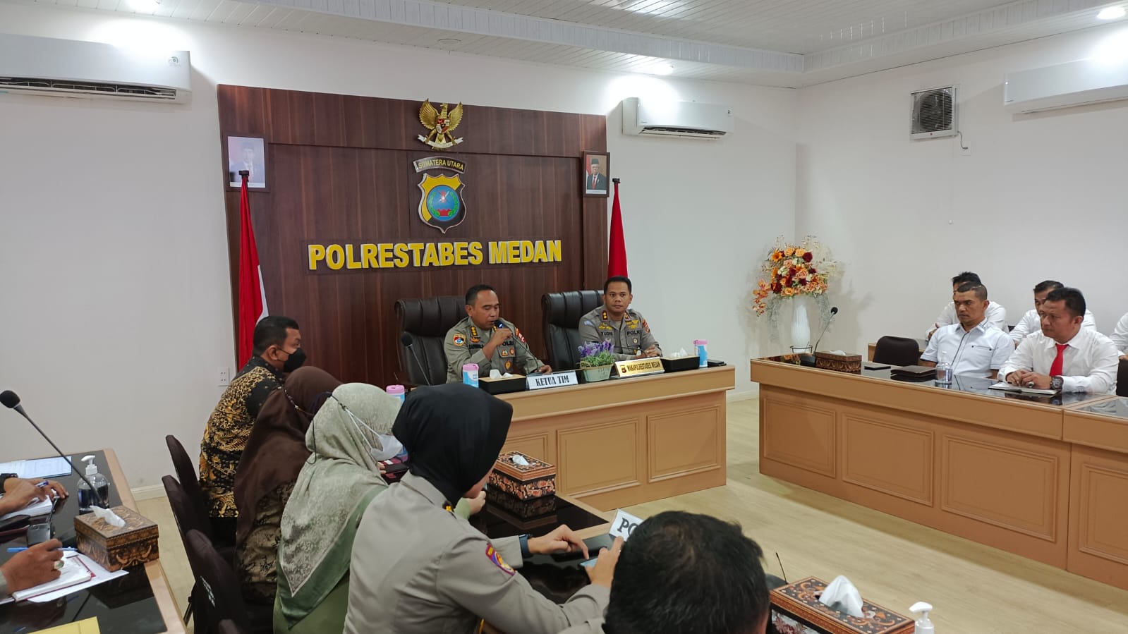 Puslitbang Kunjungi Polrestabes Medan, Cek Kepercayaan Masyarakat Terhadap Kinerja Polri