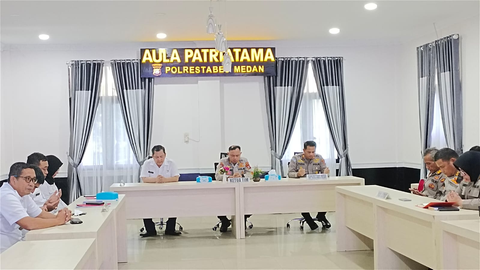 Polrestabes Medan Gelar Pelaksanaan Audit Kinerja Tahap 1 2023 Itwasda Polda Sumut