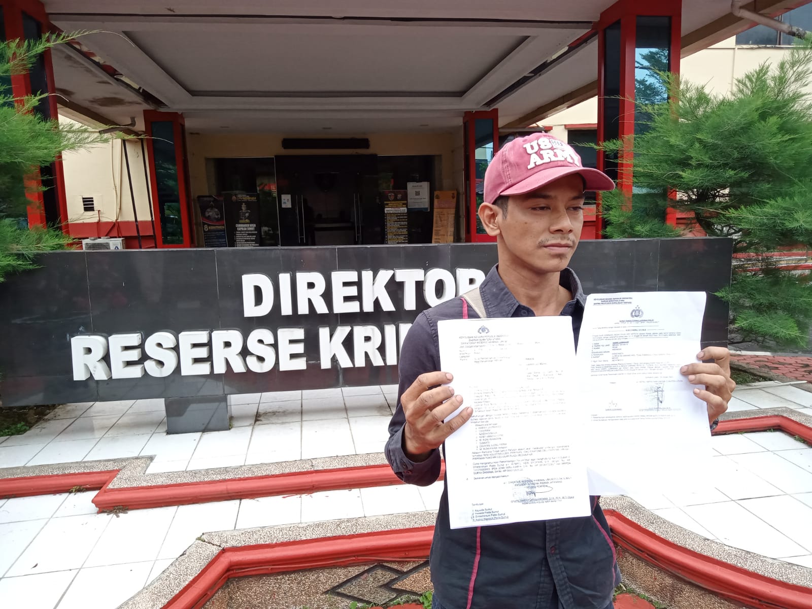 Harry Jusmahadi Sambangi Polda Sumut Gegara Isi ATM Dikuras Istri dan Famili Sebesar Rp 177 Juta