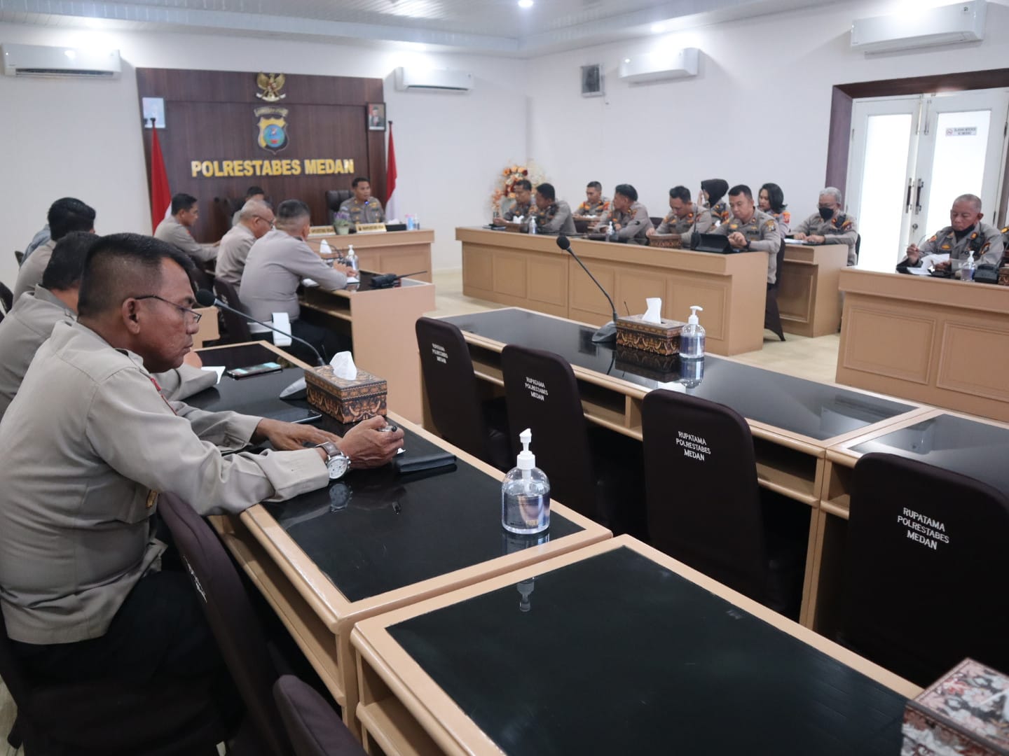 Tingkatkan Kinerja di Masyarakat, Kombes Valentino : Rawat Inventaris Operasional Polrestabes Medan