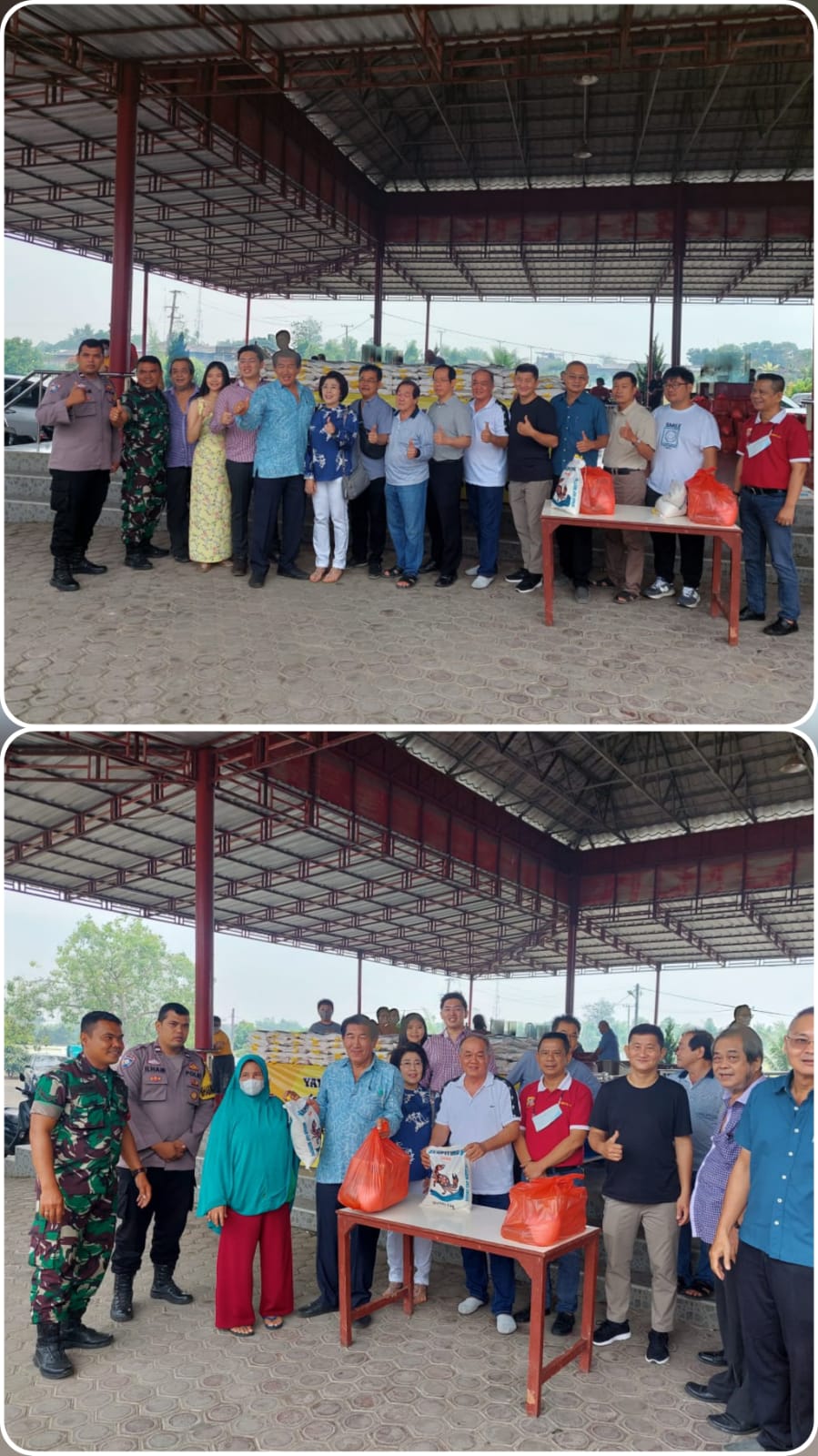 Yayasan Sosial Marga Raja Bagikan 300 Paket Sembako kepada Warga Kurang Mampu di Tanjung Morawa