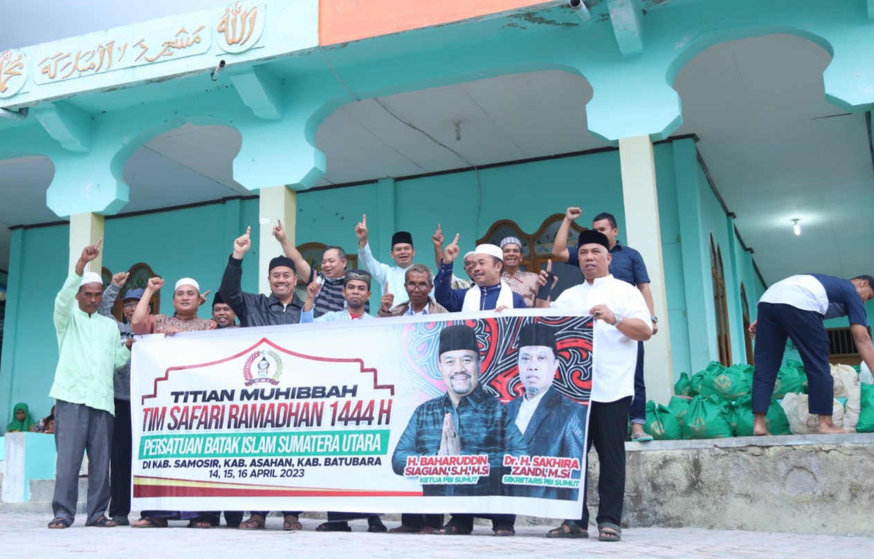 DPW Persatuan Batak Islam Sumut Safari Dakwah ke Samosir, Burhanuddin Siagian : Tingkatkan Silaturrahmi