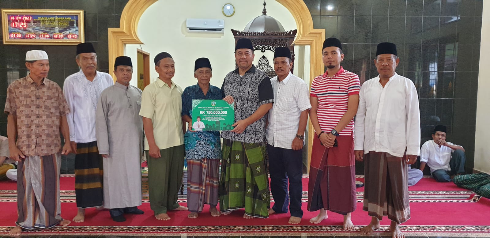 Tim Safari Ramadhan DPW PBI Sumut Tiba di Daerah Pesisir Batubara