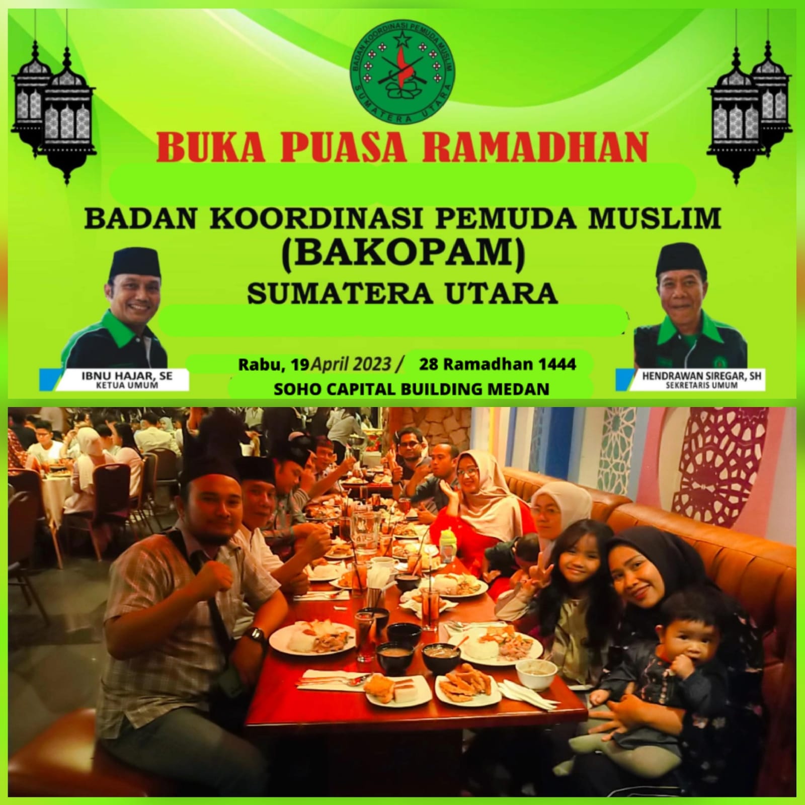 Pengurus Bakopam Sumut Buka Puasa Bersama di Soho Capital, Semoga Silaturrahmi Tetap Terjaga