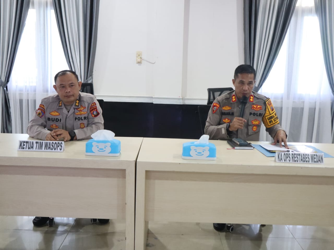 Tim Itwasda Polda Sumut Kunker di Polrestabes Medan, Kabag Ops : Pahami Fungsi Pengawasan