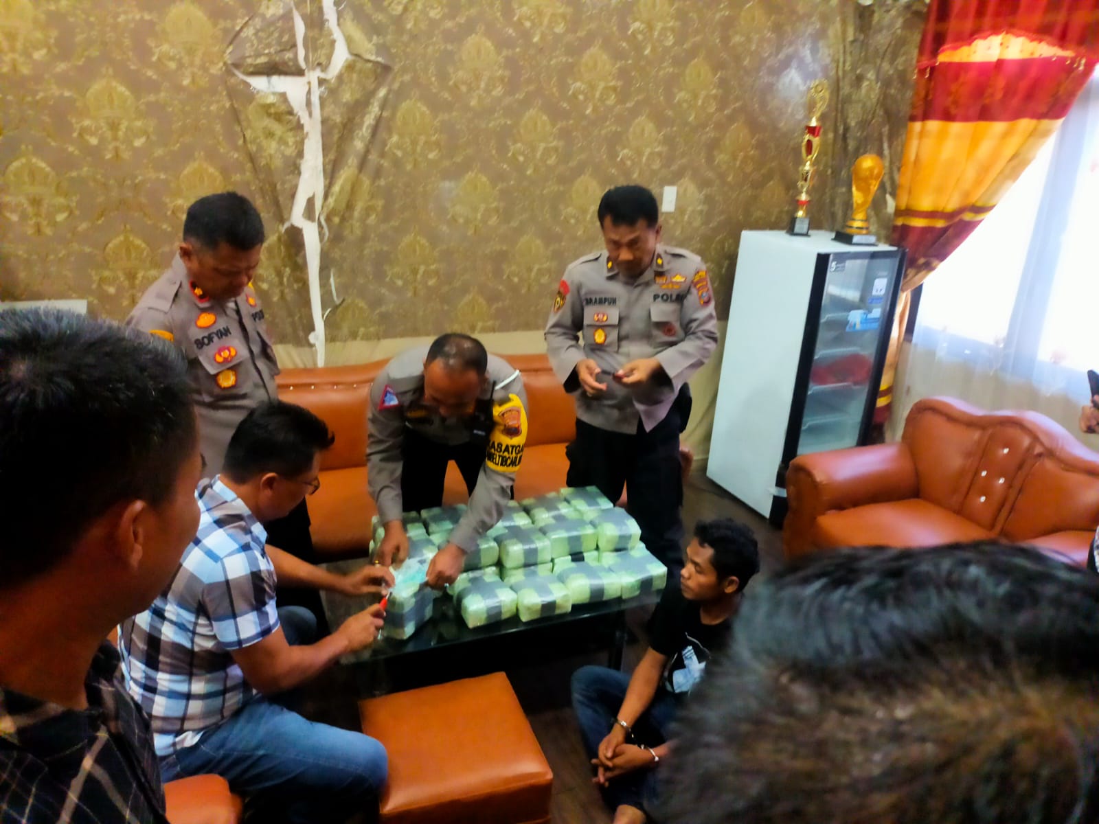 Ops Ketupat Toba 2023, Unit Lantas Polres Sergai Bongkar Penyelundupan 28 Kilo Sabu di Jalan Medan - Tebing Tinggi