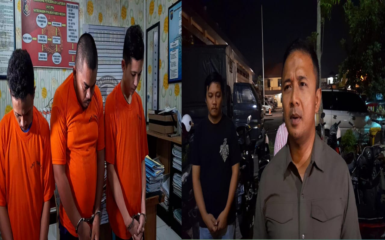 Satreskrim Polrestabes Medan Bekuk 6 Pelaku Penganiayaan yang Akibatkan Korban Meninggal Dunia
