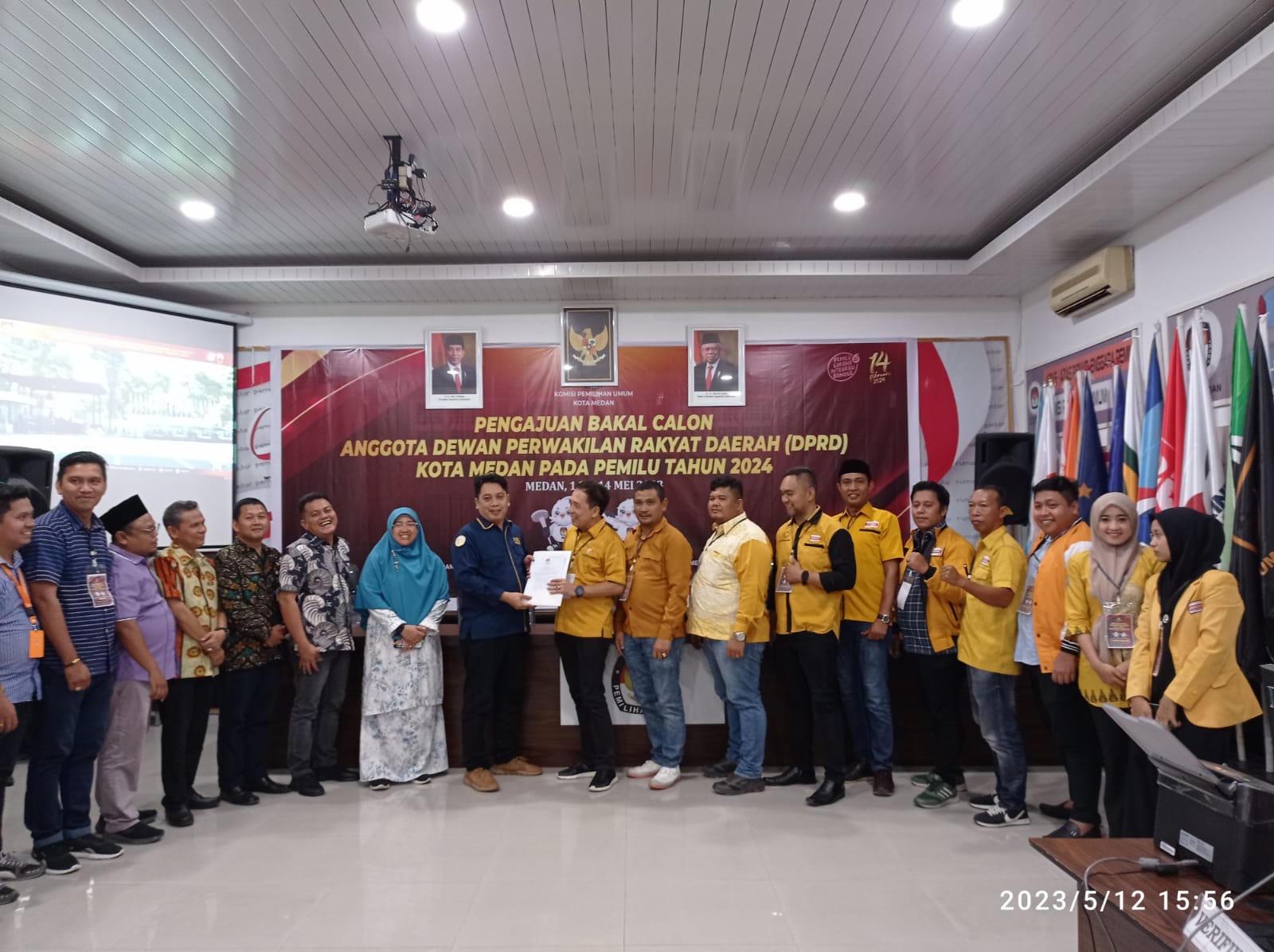 DPD Hanura Medan Daftarkan 50 Bacaleg, Hendra DS : Target 6 Kursi di DPRD Medan