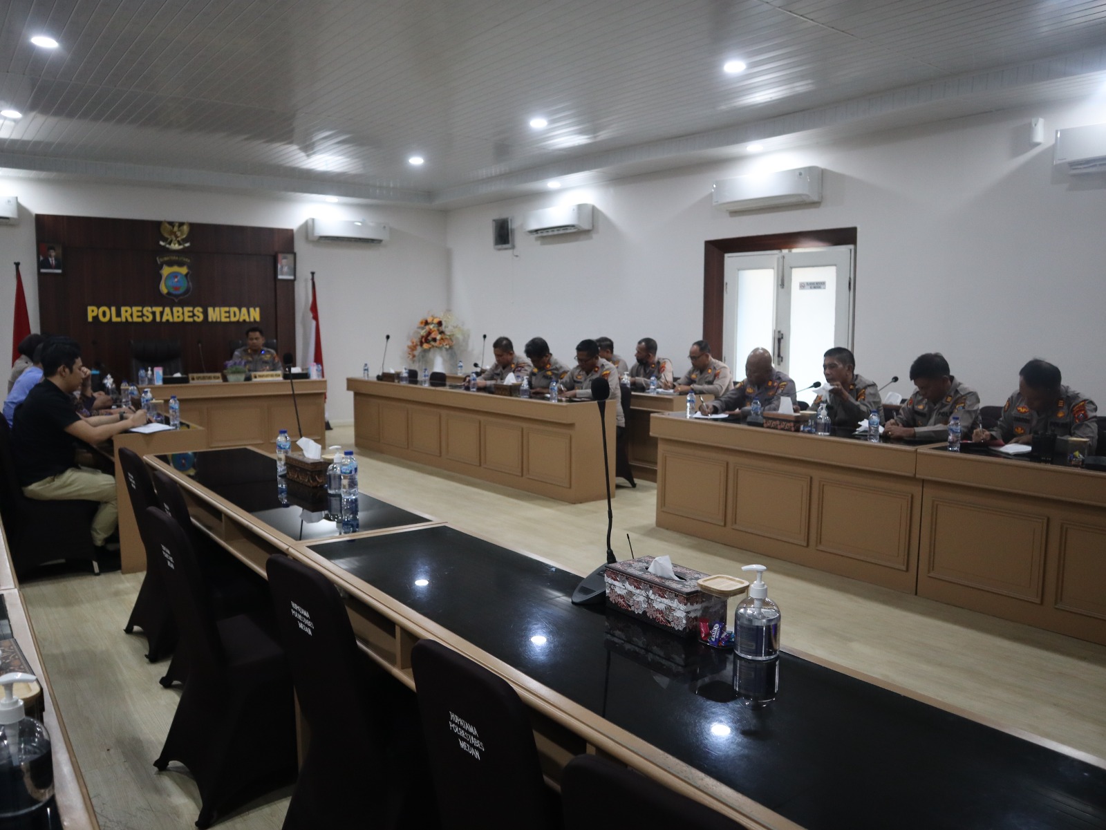 Wakapolrestabes Medan Beri Arahan kepada Personel