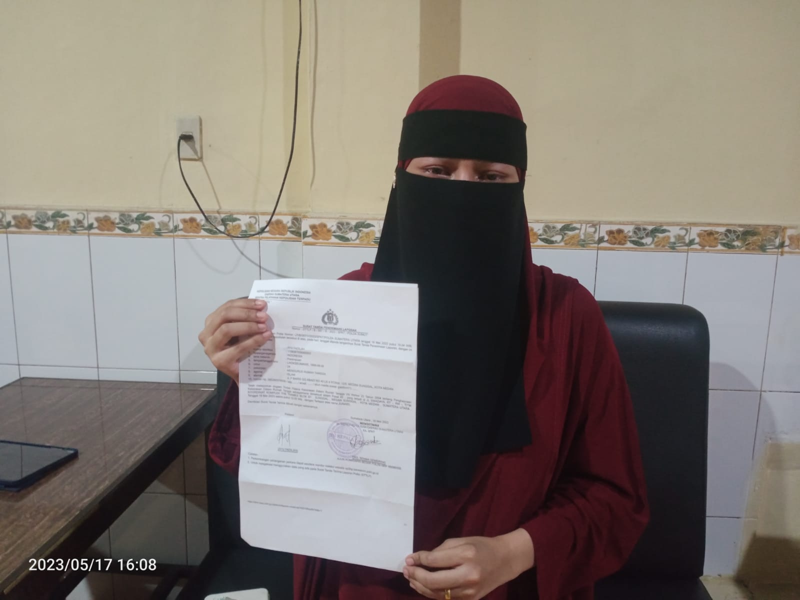 Tak Tahan Diperlakukan Tidak Manusiawi, Istri yang Sedang Hamil Lapor Ke Polda Sumut