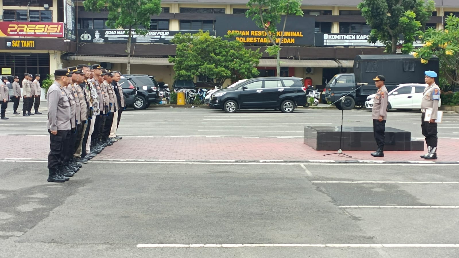 Polrestabes Medan Gelar Operasi Mantap Brata, Amankan Pemilu 2024