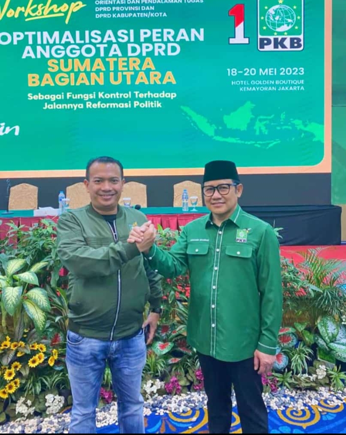 Ini Pesan Gus Muhaimin Kepada Ketua DPC PKB Karo Sastroy Bangun