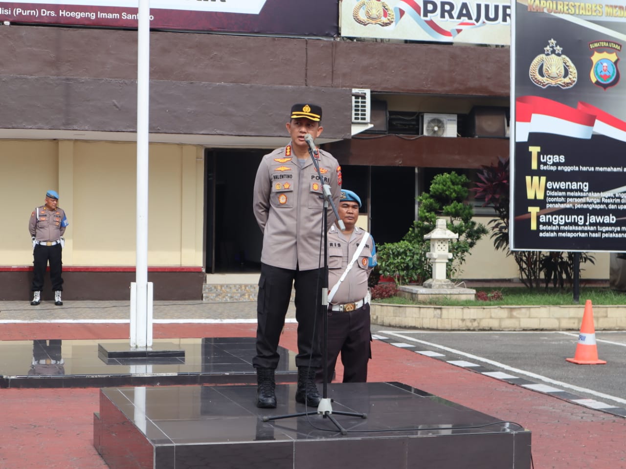 Kapolrestabes Medan : Kita Harus Kompak Terhadap Instansi Lain dan TNI