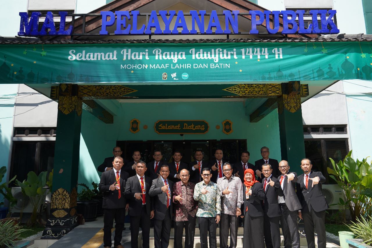 Program PKN TK II Angkatan IX, DPMTSP Provsu Kunjungi DPMTSP Kota Yogyakarta