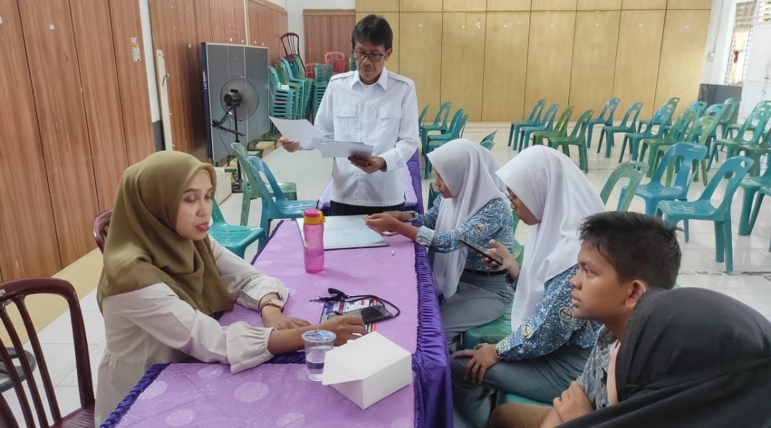 SMA Negeri 3 Medan Fasilitasi Kemudahan Pendaftaran PPDB