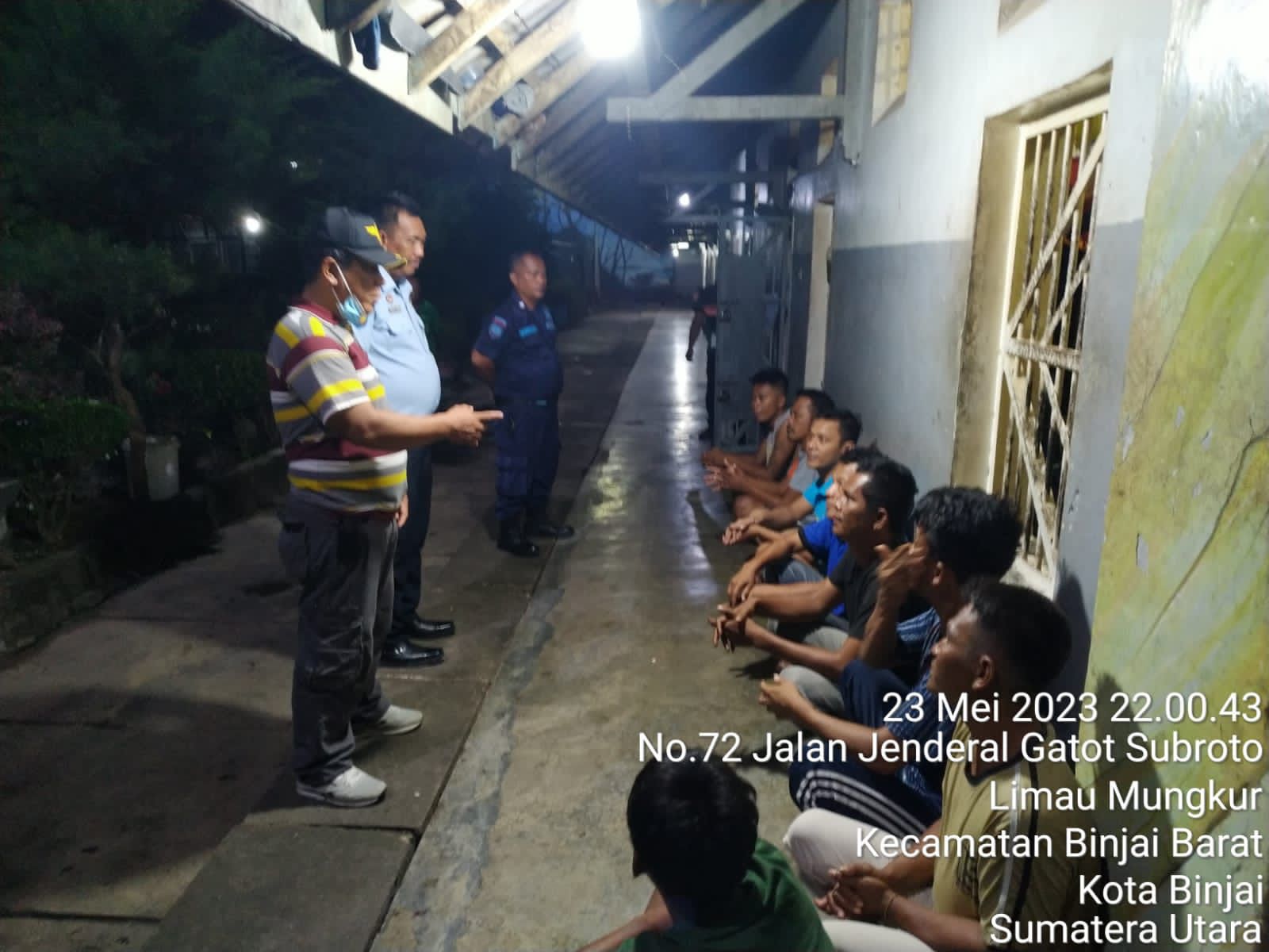 Blok Hunian Warga Binaan Lapas Binjai Kanwil Kumham Sumut Dirazia, Hasilnya Bersih Narkoba