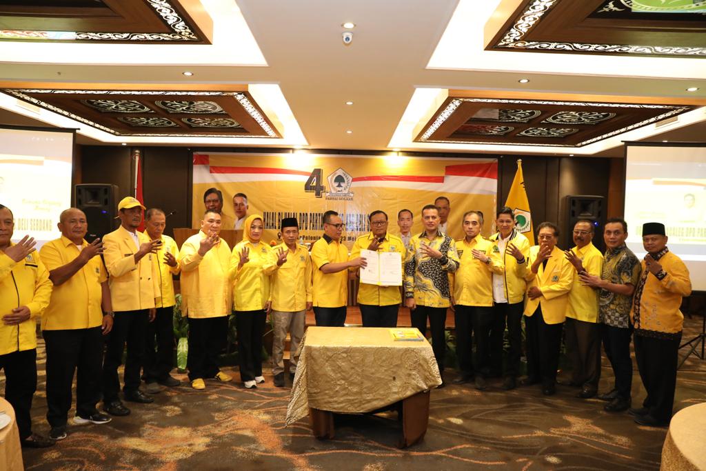 DPD Partai Golkar Delser Gelar Halal bi Halal , Ini Pesan Ijeck