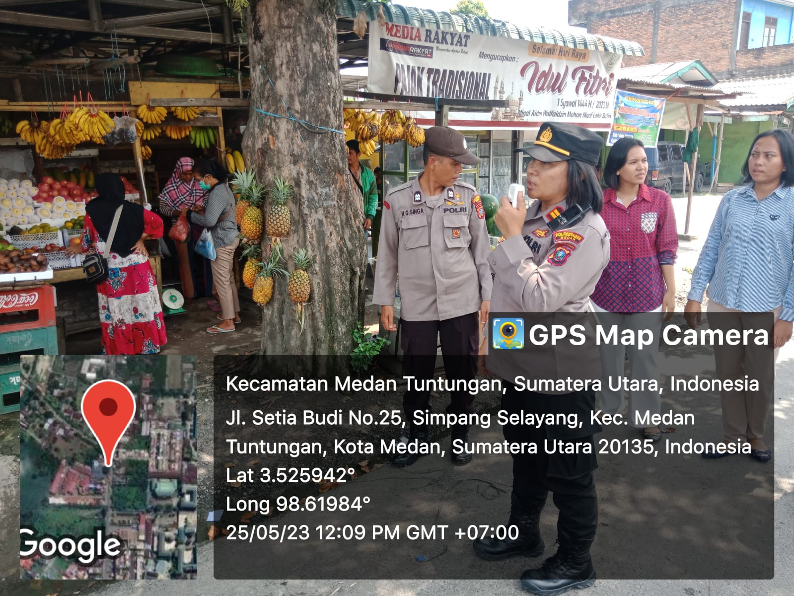 Cegah Curanmor di Lokasi Parkir,  Kapolsek Medan Tuntungan Gelar Dialog Kamtibmas