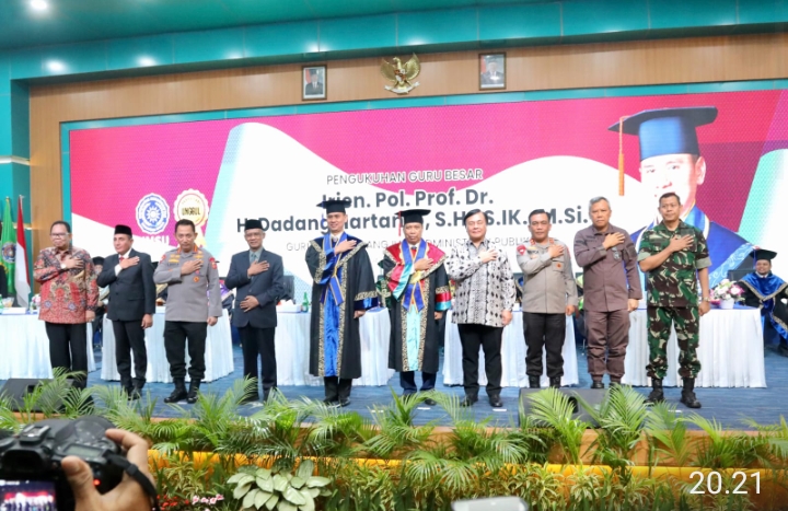 Irjen Pol Dadang Hartanto Dikukuhkan Guru Besar UMSU: Tugas Utama Mencerdaskan Dunia Pendidikan