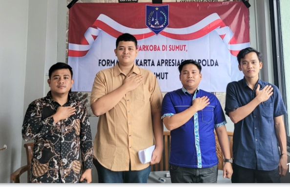 Basmi  Narkoba di Sumut, Formasu Jakarta Apresiasi  Kapolda Sumut