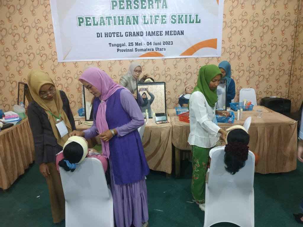 LP3 Teknologi Putra Bangsa Gelar Peningkatan Life Skill Bagi Warga Aceh Utara