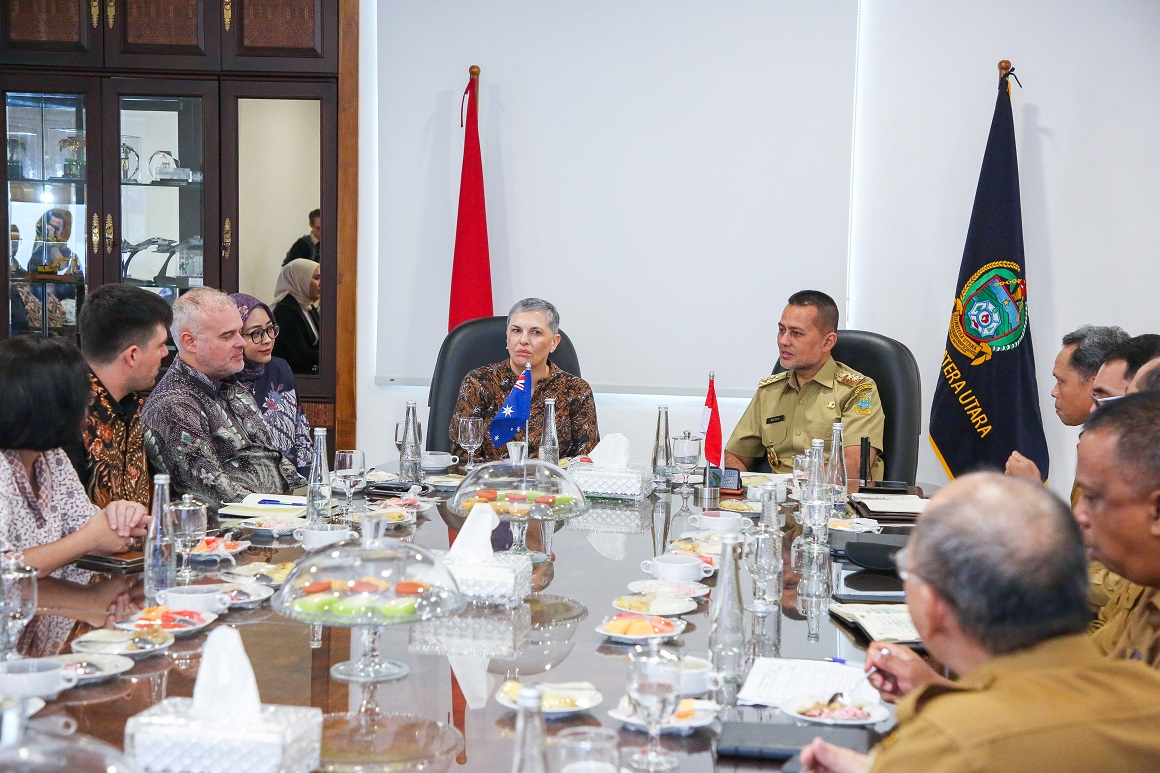 Wagub Musa Rajekshah Jamu Dubes  Australia Penny Williams, Ini yang Dibahas