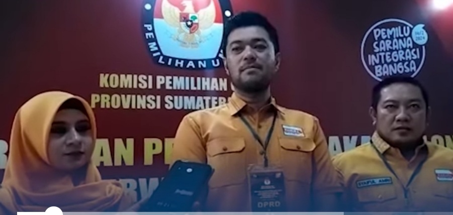 Diiringgi Betor, DPD Partai Hanura Sumut Daftarkan Bacaleg ke KPUD Sumut, El Adrian Shah:  Target 12 Kusri