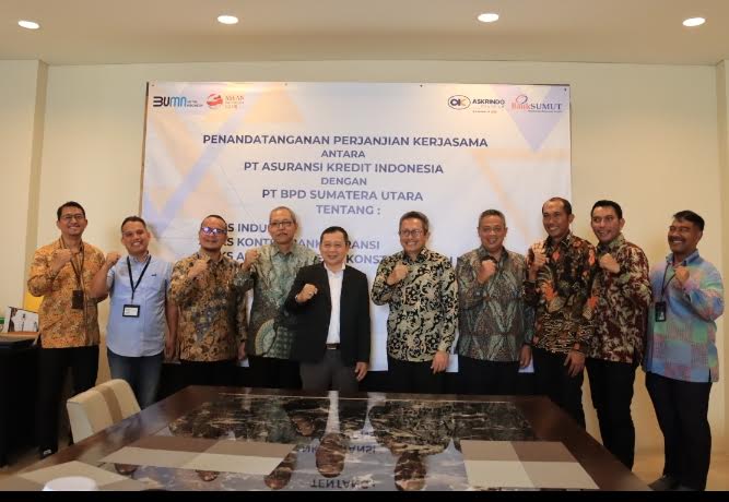 Bank Sumut dan Askrindo Jalin Kerjasama
