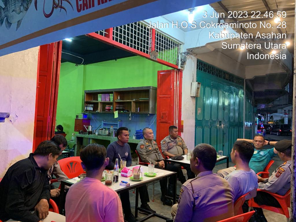 Dengan Implementasi Program Jemari Sipope Sat Samapta Polres Asahan Patroli Sambang