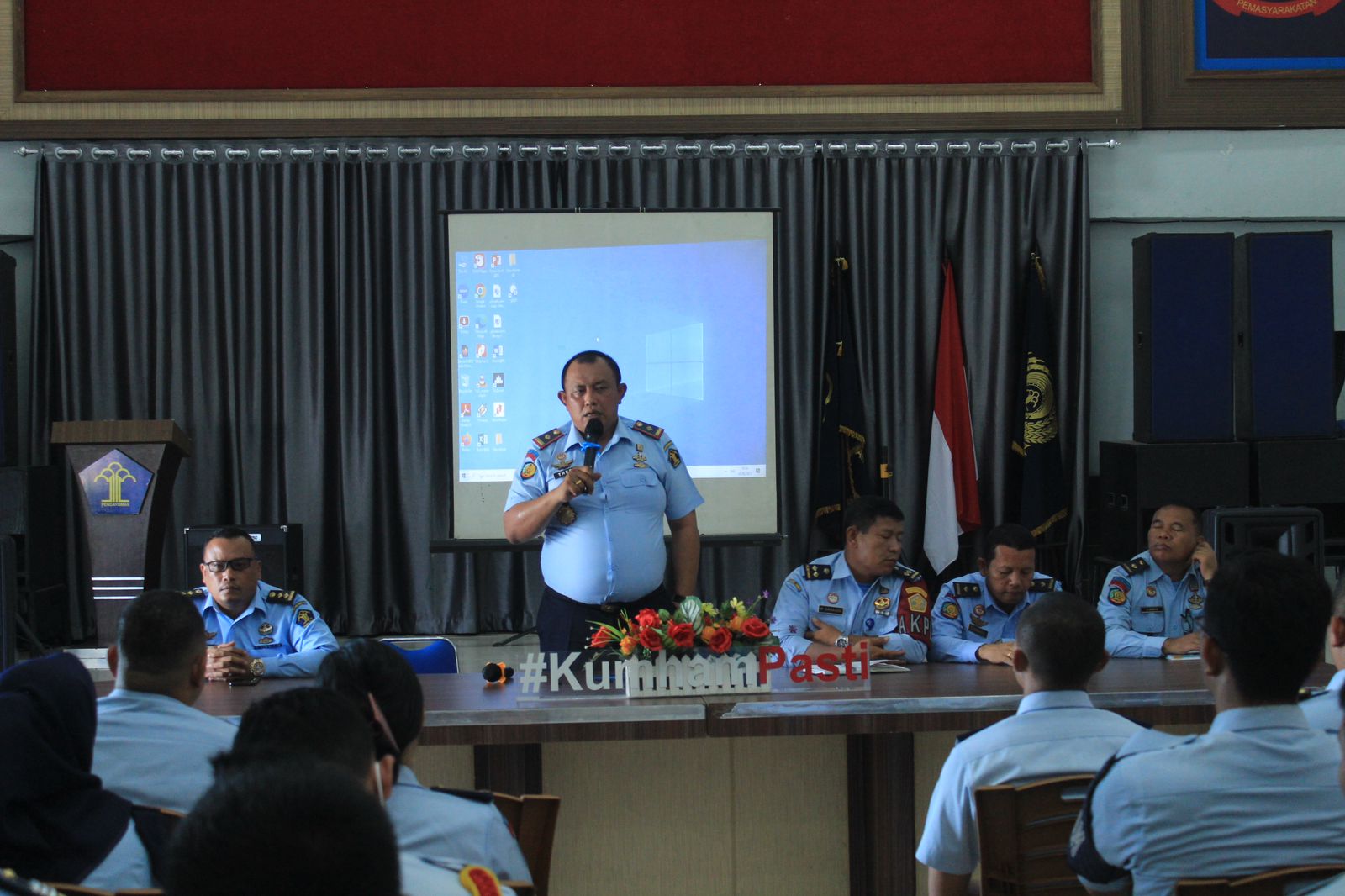 Back To Basic Pemasyarakatan, Kalapas Binjai Kanwil Kumham Sumut Beri Penguatan Tugas dan Fungsi