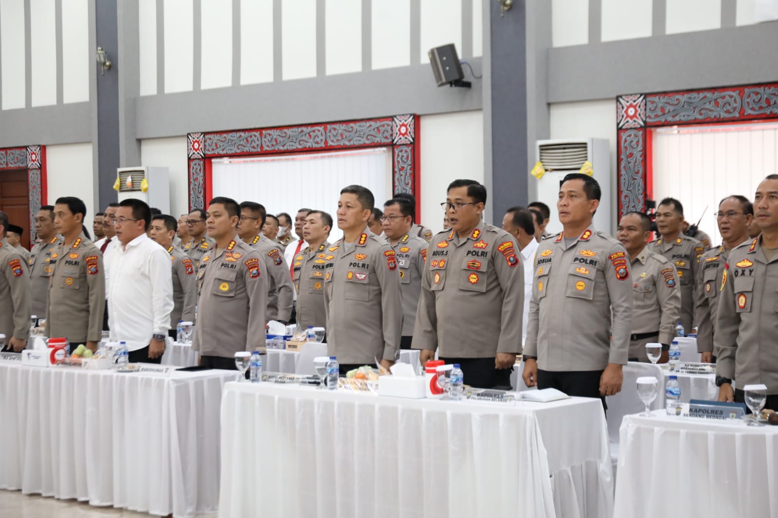 Kapolrestabes Medan Hadiri Undangan Taklimat Awal Audit Kinerja Itwasum Polri